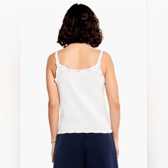 Nic & Zoe XXL white knit top NWT - Picture 5 of 7
